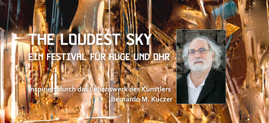 Bild für Vernissage und Konzert | LichtRauschen.  |
                                                The Loudest Sky. Ein Festival für Auge und Ohr (keine Textalternative gegeben)