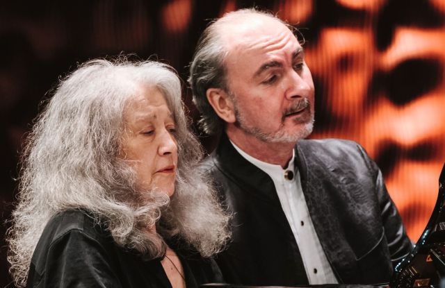 Bild für Martha Argerich & Jura Margulis (keine Textalternative gegeben)