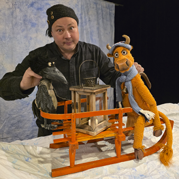 Bild für Mama Muh im Schnee - Theater Fiesemadände (keine Textalternative gegeben)