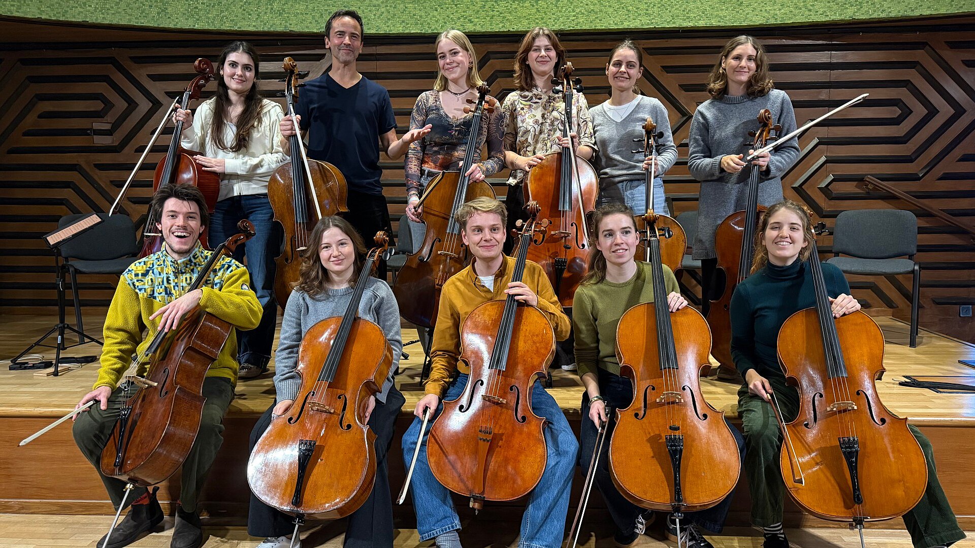 Jean-Guihen Queyras und seine Celloklasse