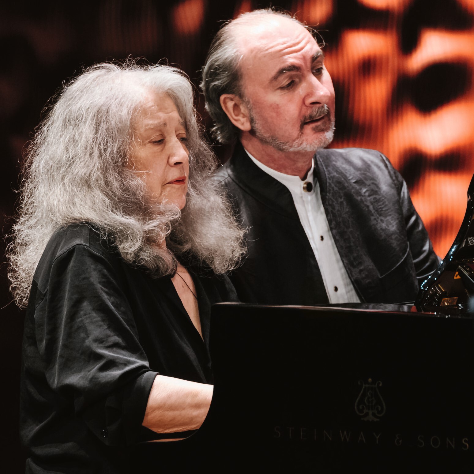 Bild für Martha Argerich & Jura Margulis (keine Textalternative gegeben)