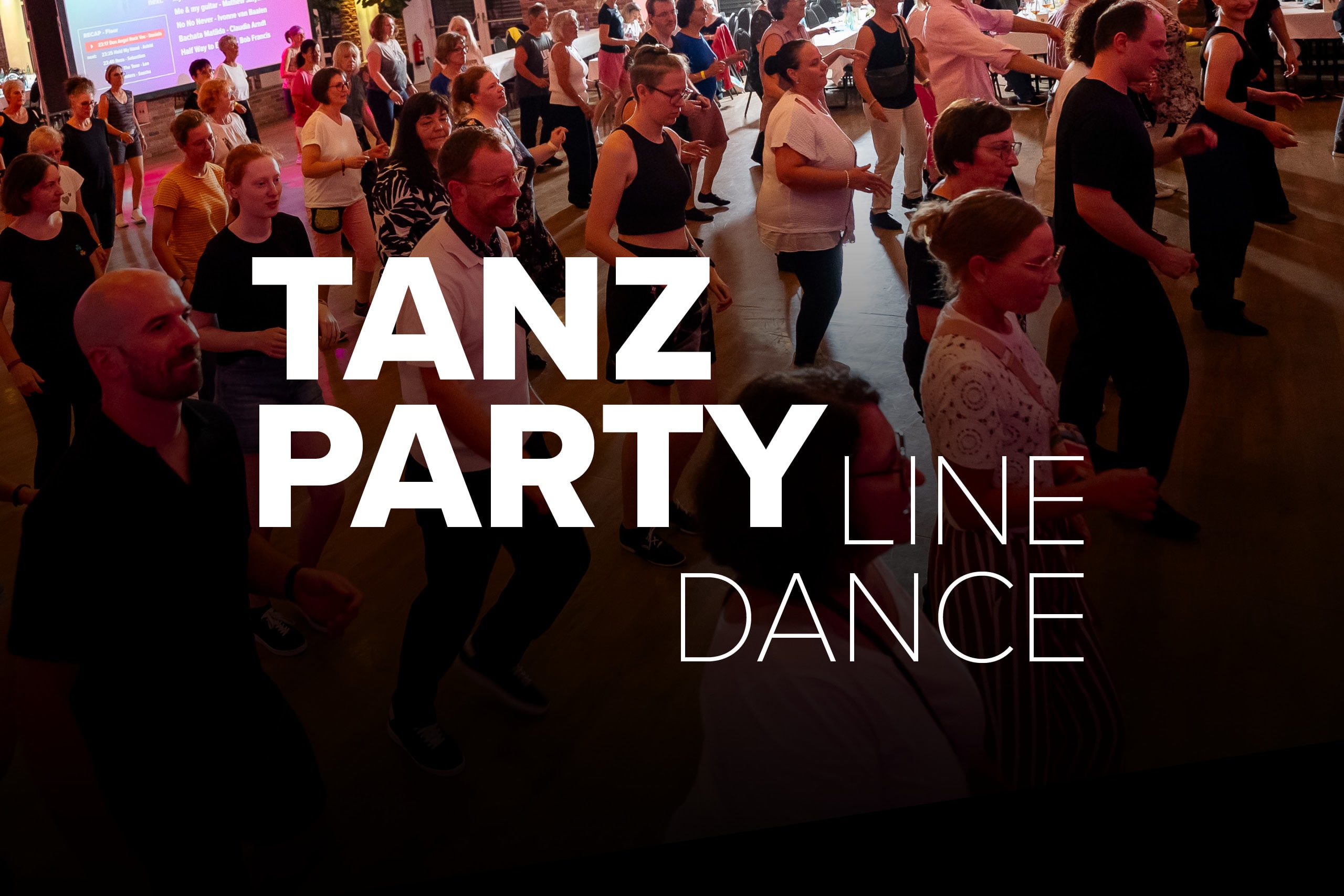 Bild für Line Dance Tanzparty (keine Textalternative gegeben)