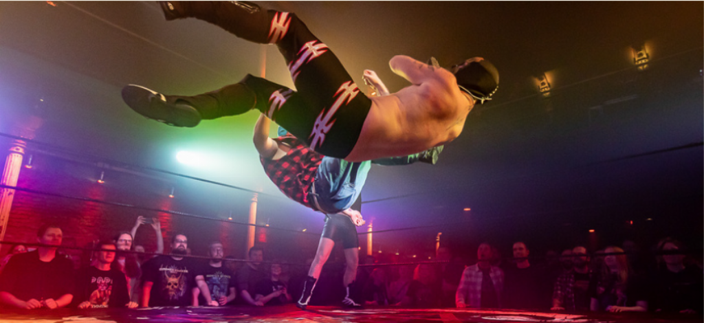 Bild für Carlos Martinez’ The Rock’n’Roll Wrestling Bash (keine Textalternative gegeben)