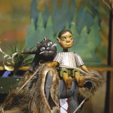 Bild für Peter und der Wolf - marotte Theater (keine Textalternative gegeben)